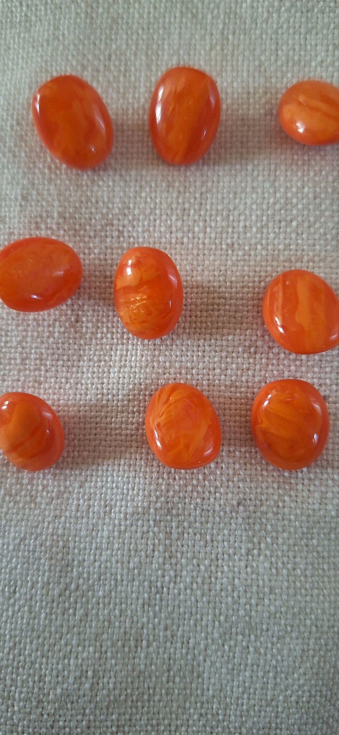 10 botões 15 mm para costurar em resina com pé – photo 2